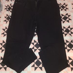 Black jeggings size 20. H + H